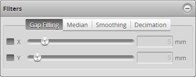 Gocator 2x00 Filters Gap Filling