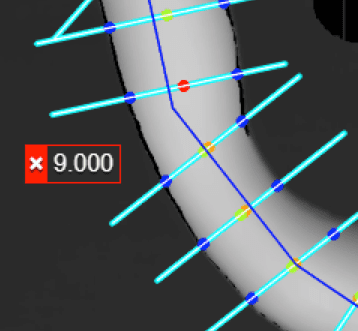Surface Track NG count