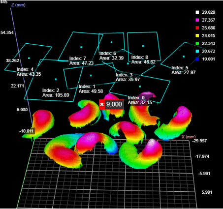 Surface Segmentation 3D View