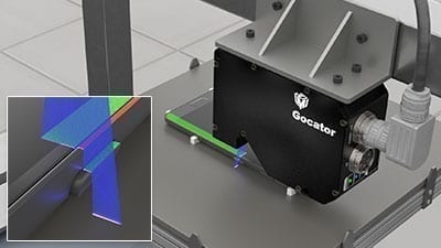 2500 LP Application cell bezel gapflush | LMI Technologies High-Speed 3D Laser Profile Sensors | Gocator 2500 Series | LMI Technologies