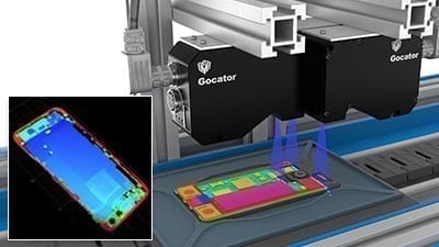 2500 LP Application cell part verification | LMI Technologies High-Speed 3D Laser Profile Sensors | Gocator 2500 Series | LMI Technologies